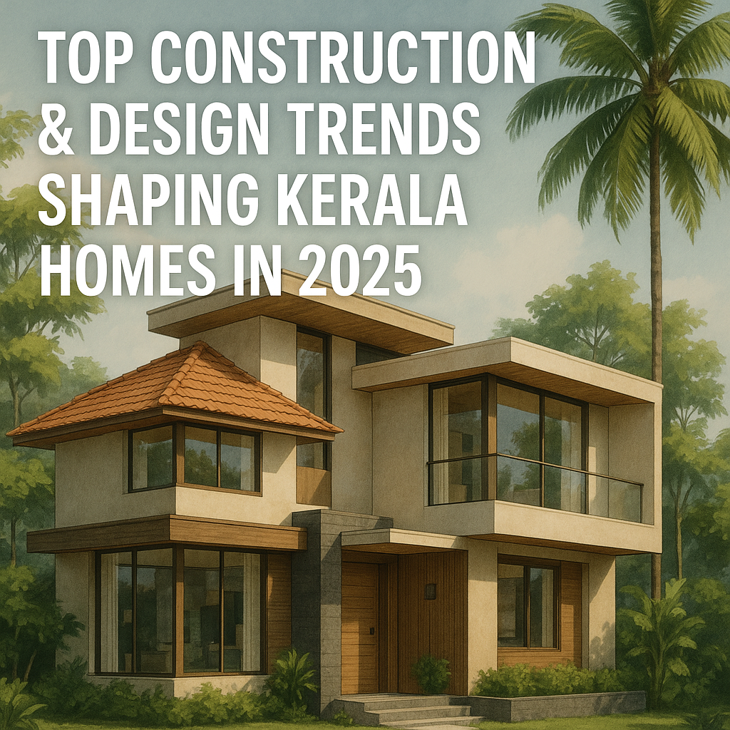Top Construction & Design Trends Shaping Kerala Homes in 2025